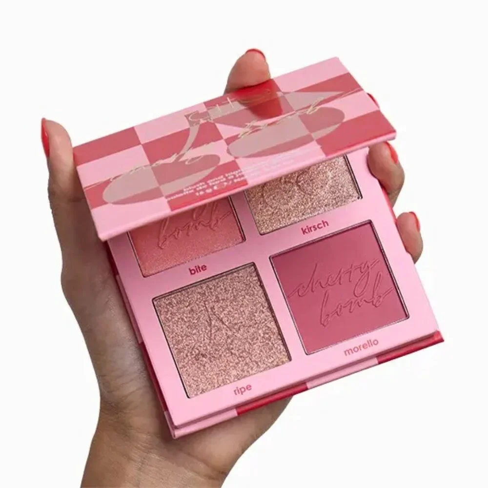 CIATE LONDON “Cherry Bomb” Blush & Highlighter Palette (NEW IN PKG!)‎